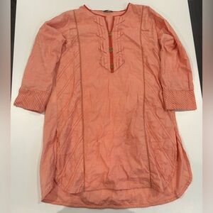 3/$20 Sapphire Women’s Tunic with Button Details 100% cotton / Cottage Core